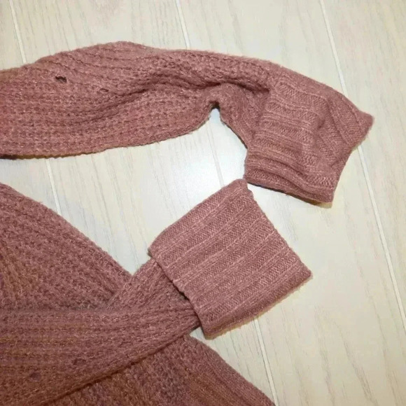 Buy 1 sweater, Get 2 Free Sincerely Jules Cardigan Sweater Mauve Oversized Sze S - Picture 4 of 7